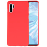 BAOHU BackCover Hoesje Color Telefoonhoesje Huawei P30 Pro - Rood