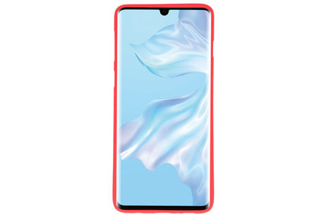 BackCover Hoesje Color Telefoonhoesje voor Huawei P30 Pro - Rood