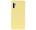 BackCover Hoesje Color Telefoonhoesje voor Huawei P30 Pro - Geel