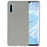BAOHU BackCover Hoesje Color Telefoonhoesje Huawei P30 Pro - Grijs