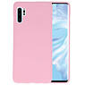 BAOHU BackCover Hoesje Color Telefoonhoesje Huawei P30 Pro - Roze