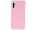 BAOHU Hoesje Geschikt voor de Huawei P30 Pro - Backcover Color Telefoonhoesje - Roze