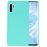 BAOHU BackCover Hoesje Color Telefoonhoesje Huawei P30 Pro - Turquoise