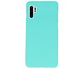 BAOHU Hoesje Geschikt voor de Huawei P30 Pro - Backcover Color Telefoonhoesje - Turquoise