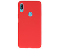 BackCover Hoesje Color Telefoonhoesje voor Huawei Y6 (Prime) 2019 - Rood