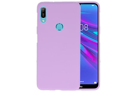 BackCover Hoesje Color Telefoonhoesje voor Huawei Y6 (Prime) 2019 - Paars
