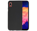 BAOHU Hoesje Geschikt voor de Samsung Galaxy A10 - Backcover Color Telefoonhoesje - Zwart