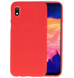 BackCover Hoesje Color Telefoonhoesje Samsung Galaxy A10 - Rood