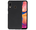 BackCover Hoesje Color Telefoonhoesje voor Samsung Galaxy A20 - Zwart