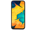 BAOHU Hoesje Geschikt voor de Samsung Galaxy A30 - Backcover Color Telefoonhoesje - Zwart