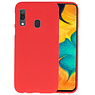 BAOHU BackCover Hoesje Color Telefoonhoesje Samsung Galaxy A30 - Rood
