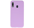BackCover Hoesje Color Telefoonhoesje voor Samsung Galaxy A30 - Paars
