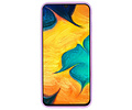 BAOHU Hoesje Geschikt voor de Samsung Galaxy A30 - Backcover Color Telefoonhoesje - Paars