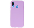 BackCover Hoesje Color Telefoonhoesje voor Samsung Galaxy A40 - Paars