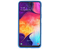 BAOHU Hoesje Geschikt voor de Samsung Galaxy A50 - Backcover Color Telefoonhoesje - Navy
