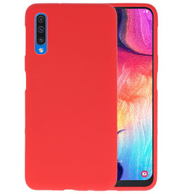 BAOHU BackCover Hoesje Color Telefoonhoesje Samsung Galaxy A50 - Rood