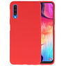 BAOHU BackCover Hoesje Color Telefoonhoesje Samsung Galaxy A50 - Rood