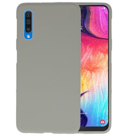 BackCover Hoesje Color Telefoonhoesje Samsung Galaxy A50 - Grijs
