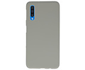 BackCover Hoesje Color Telefoonhoesje voor Samsung Galaxy A50 - Grijs