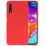 BAOHU BackCover Hoesje Color Telefoonhoesje Samsung Galaxy A70 - Rood