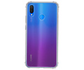 BAOHU Schokbestendig Back Cover Hoesje - Shockproof Telefoonhoesje -  Geschikt voor  Huawei P Smart Plus - Transpara