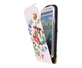 Bloem Flip Hoes - Hoesje Geschikt voor Samsung Galaxy S3 I9300