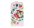 Bloem Flip Hoes - Hoesje Geschikt voor Samsung Galaxy S3 I9300
