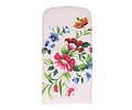 Bloem Flip Hoes - Hoesje Geschikt voor Samsung Galaxy S4 I9500