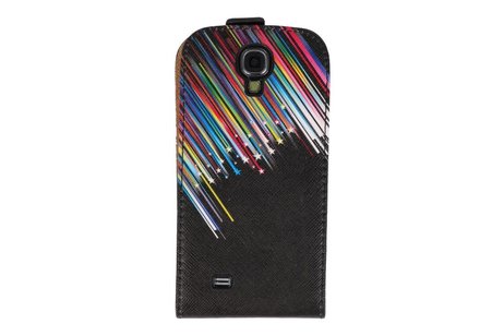 Sterren Flip Hoes Geschikt voor de Samsung Galaxy S4 I9500