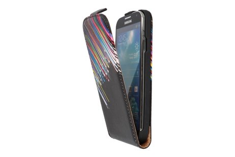 Sterren Flip Hoes Geschikt voor de Samsung Galaxy S4 I9500