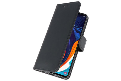 Samsung Galaxy A60 Hoesje Kaarthouder Book Case Telefoonhoesje Zwart