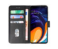 Samsung Galaxy A60 Hoesje Kaarthouder Book Case Telefoonhoesje Zwart