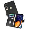 Samsung Galaxy A60 Hoesje Kaarthouder Book Case Telefoonhoesje Zwart