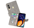 Samsung Galaxy A60 Hoesje Kaarthouder Book Case Telefoonhoesje Grijs