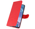 BAOHU Hoesje Geschikt voor de Nokia X71 - Kaarthouder Book Case Telefoonhoesje - Rood