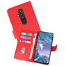 BAOHU Nokia X71 Hoesje Kaarthouder Book Case Telefoonhoesje Rood