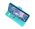 BAOHU Hoesje Geschikt voor de Nokia X71 - Kaarthouder Book Case Telefoonhoesje - Groen