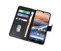 BAOHU Hoesje Geschikt voor Nokia 3.2 - Kaarthouder Book Case Telefoonhoesje - Zwart