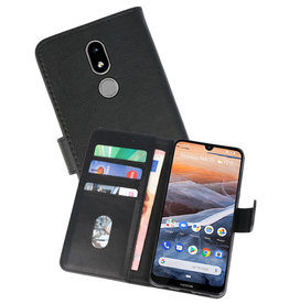 BAOHU Nokia 3.2 Hoesje Kaarthouder Book Case Telefoonhoesje Zwart