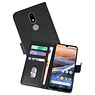 BAOHU Nokia 3.2 Hoesje Kaarthouder Book Case Telefoonhoesje Zwart
