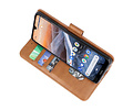 BAOHU Hoesje Geschikt voor Nokia 3.2 - Kaarthouder Book Case Telefoonhoesje - Bruin