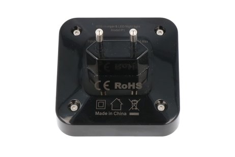 BAOHU LED-Lampje met Oplader Zwart