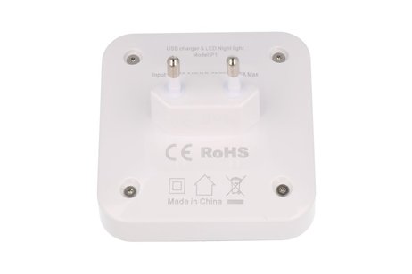 BAOHU LED-Lampje met Oplader Wit