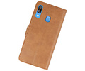 Samsung Galaxy A40 Hoesje Kaarthouder Book Case Telefoonhoesje Bruin