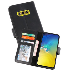 Rico Vitello Zwart Echt Leder Hoesje voor Samsung Galaxy S10e