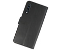 BAOHU Hoesje Geschikt voor Samsung Galaxy A70 - Kaarthouder Book Case Telefoonhoesje - Zwart
