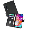 BAOHU Samsung Galaxy A70 Hoesje Kaarthouder Book Case Telefoonhoesje Zwart