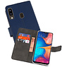 BAOHU Wallet Cases Hoesje Samsung Galaxy A20 Navy