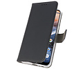 Booktype Telefoonhoesjes - Bookcase Hoesje - Wallet Case -  Geschikt voor Nokia 3.2 - Zwart