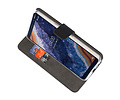 BAOHU Booktype Telefoonhoesjes - Bookcase Hoesje - Wallet Case -  Geschikt voor Nokia 9 PureView - Zwart